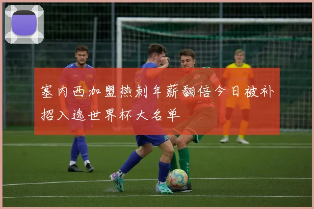 塞内西加盟热刺年薪翻倍今日被补招入选世界杯大名单